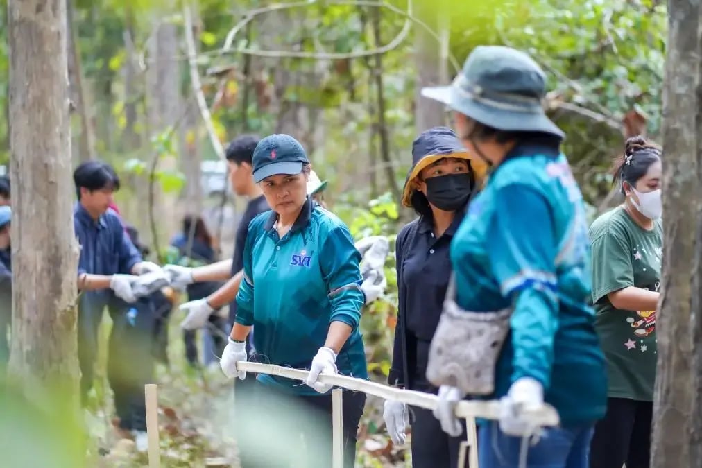 A key strength of this initiative was the active participation of SVI employees as volunteers