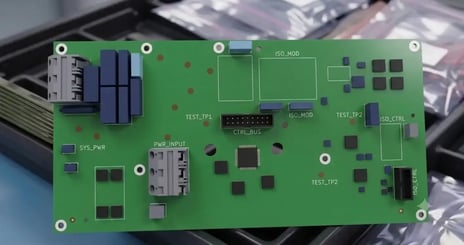 PCBA of AI data center fan