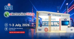 Expanding Manufacturing Partnerships Across Asia —SVI at Electronica China 2026