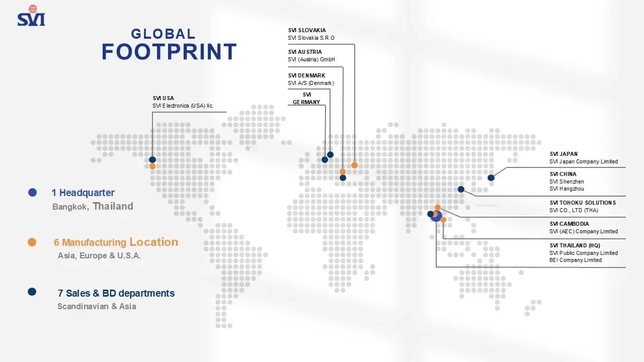 SVI Global Footprint